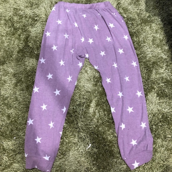 PURPLE STAR FLEECE JOGGERS - Picture 3 of 3